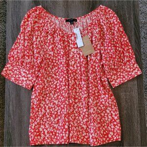 NWT J. Crew Floral Blouse